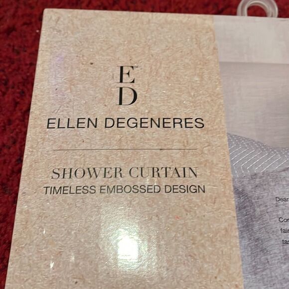 NWT Ellen Degeneres shower curtain - Picture 2 of 3